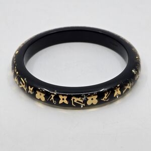 Louis Vuitton Monogram Inclusion Bangle